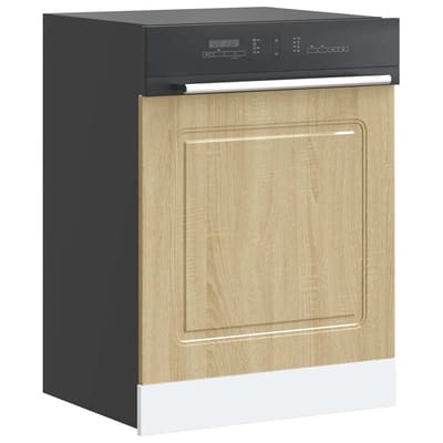 vidaXL - Vaatwaspaneel - Kalmar - 60x1,5x57 - cm - bewerkt - hout - sonoma - eiken