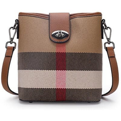 Ruitjes Emmer Tas Nieuwe Zomer Veelzijdige Niche High-end Schoudertas Crossbody Tas voor Dames gray