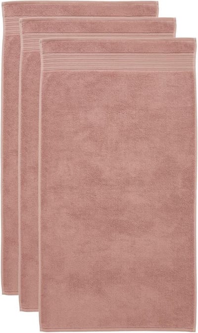 Beddinghouse Care Cotton - Handdoek - 60x100 cm - Set van 3 - Steenrood