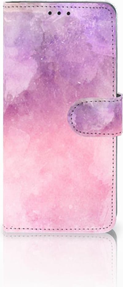 Boekhoesje voor Hoesje Huawei P30 Pro Pink Purple Paint