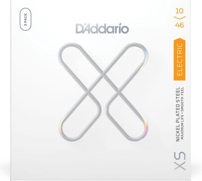 D'Addario XSE1046-3P Gecoate Elektrische Gitaarsnaren (10-46) 3-Pack