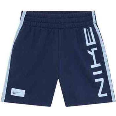 Dri-FIT Multi Fleece Sport Korte Broek Kinderen Midnight Navy/Celestine Blue M