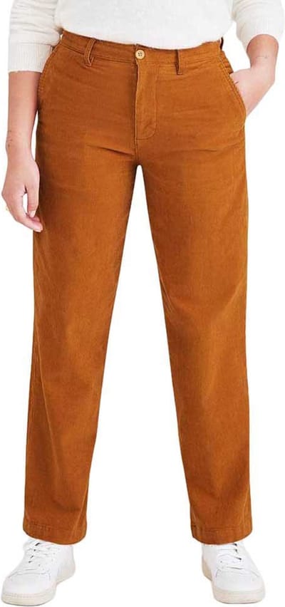 Dockers High Waist Broek Bruin 24 / 27 Vrouw