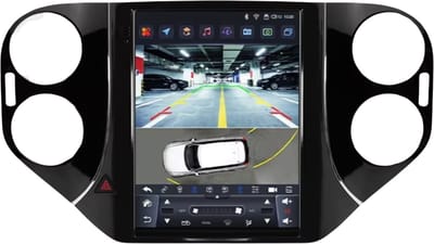 Autoradio met bluetooth - Carplay - Voor VW Volkswagen Tiguan 1NF (2007-2016) - Geschikt voor Apple en Android - Stereo - Navigatie - Navigatiesysteem auto