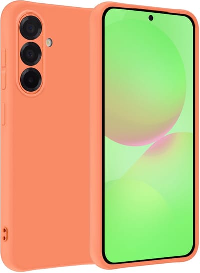 Hoesje Geschikt voor Samsung Galaxy A36 - Sterk & Shockproof - Hoes Cover - Siliconen Case - Perzik