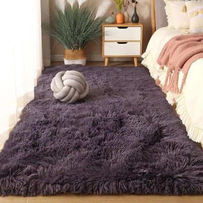Tapijt pluizig slaapkamertapijt tienerdeurmat Scandinavische stijl zacht groot formaat kindervloerkussens woonkamertapijten woondecoratie 80cm x 200cm