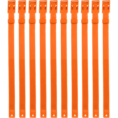 10 STUKS Geitenhalsband PU 23 Inch Verstelbare Veehalsband voor Boerderijdier Koe Paard Schaap