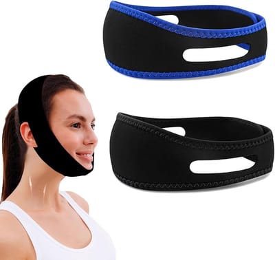 2x anti-snurk kinband – ademend & verstelbaarsnurken anti-Belle's product