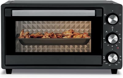 NBAP® Mini Oven Vrijstaand - Elektrische Oven - 20L - 1500W - Zwart