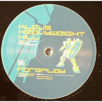 12-inch plaat KLAUS HILL - Foreplay THRUST018 Thrust Recordin 2006 VK Dance & Electronica Gebruikt white
