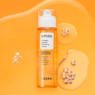 COSRX 5PDRN Collageen Intens Vitaliserend Serum 100ml – Koreaanse Opvullende PDRN Ampul voor Glans & Vaste Hydratatie white