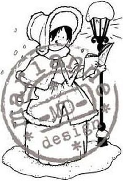Marianne Design Hm9446 Clearstamp Caroler