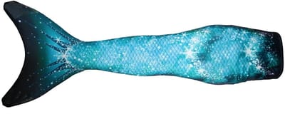 Mermaid Sisters zeemeerminstaart voor meisjes - Blauw - Maat 104-122 - Zeemeermin zwemkleding