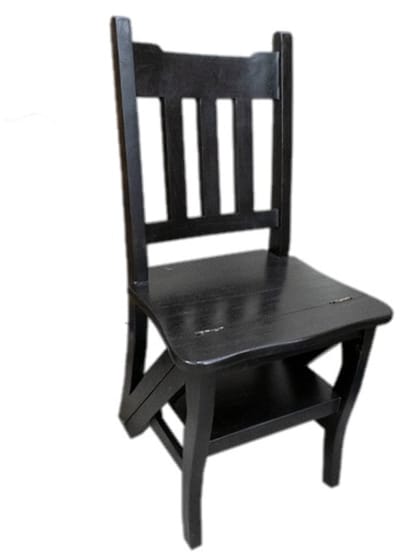 Ladder Stoel Zwart