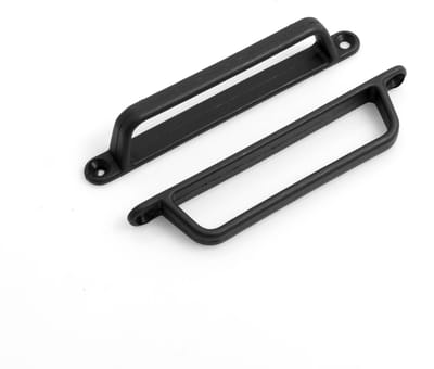 Dailygoody - Handgrepen - Set van 2 - Modern - Zwart - Meubelaccessoires - Perfect voor meubels - 120 mm