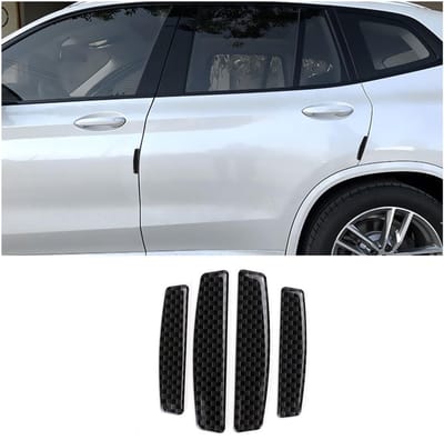 Dailygoody - Autodeurrandbeschermers - Krasbescherming - Universeel - Zwart - Trim stickers - Bescherming tegen krassen - Geschikt voor vrachtwag