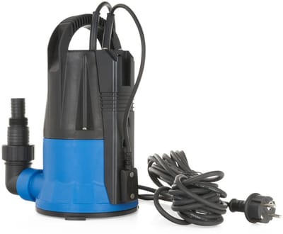 GEKO Shallow-suction waterpomp - 550W - 6000L/h - Automatische vlotterschakelaar - 10m kabel - 7m diepte