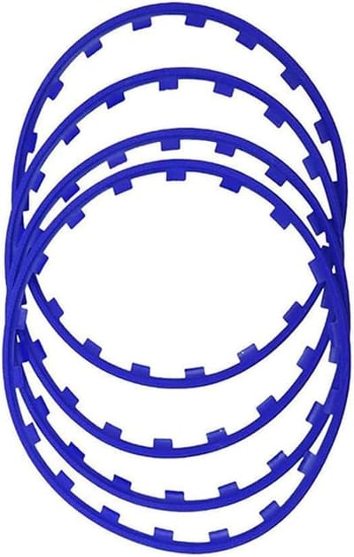 Velgbeschermers - Ring set - Velgen beschermen - Duurzaam nylon - 19 inch - Zwart