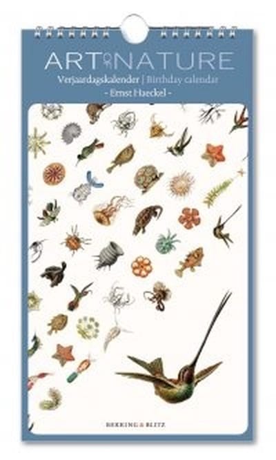 Verjaardagskalender: Art of Nature, Ernst Haeckel, Teylers Museum