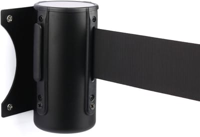 Wandsysteem met Trekband - Zwart -Zwart