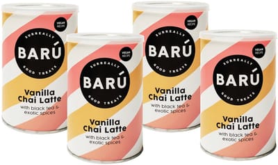 BARÚ Vanilla Chai Latte - Instant Theepoeder - 4 x 250g - 64 porties