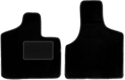 Voormatten zwart voor: Chrysler Grand Voyager III 7-zits (2001-2007)