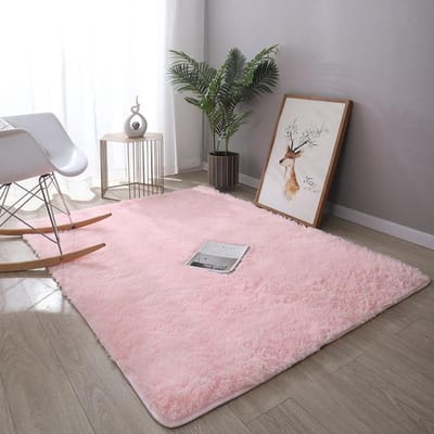 Tapis pour grand salon 160x230, tables de nuit, chambre à coucher, revêtement de sol, rose, moelleux, intérieur, entrée, Tables basses 100x200cm 39x78inch