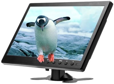 D&A Monitor - PC - Monitor standaard - Monitor gaming - Monitoren - Mini TV - Digitaal scherm - LCD monitor - 10.1 Inch