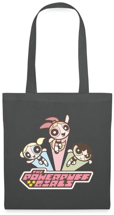 Powerpuff Girls Vintage Tas Van Stof Schoudertas