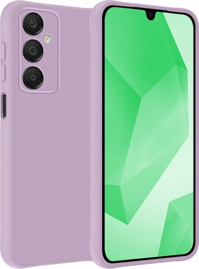 Hoesje Geschikt voor Samsung Galaxy A16 - Sterk & Shockproof - Hoes Cover - Siliconen Case - Lila