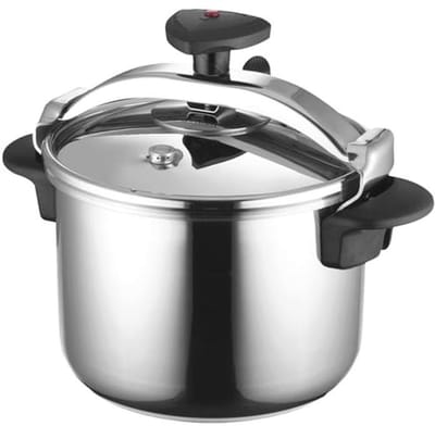 6 L Snelkookpan met Ergonomische Handgrepen en Drievoudige Veiligheidssystemen
