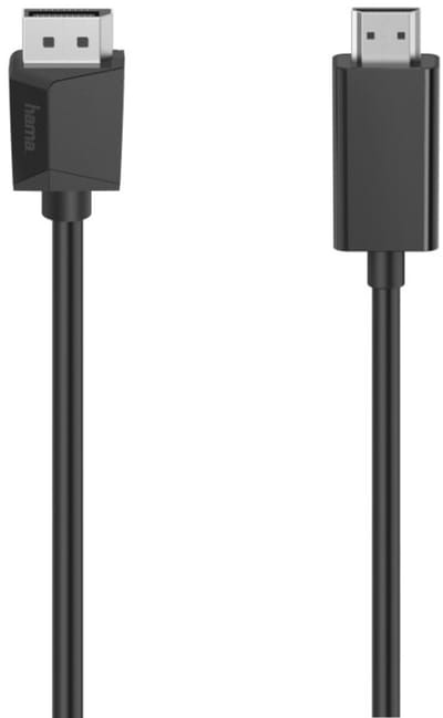 Hama Videokabel DisplayPort-stekker - HDMI™-stekker Ultra-HD 4K 1,50 M