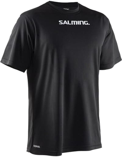 Salming Focus T-shirt Met Korte Mouwen Zwart 10 Years Jongen