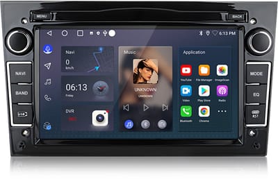Hexinex Quad-Core autoradio Geschikt voor Opel Astra Corsa Meriva Zafira - Draadloos CarPlay, Android Auto, multimediaspeler, 2GB+64GB,Android 15