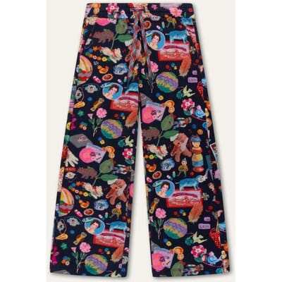 Oilily Prom Broek- maat104/4yr Patriot Blauw