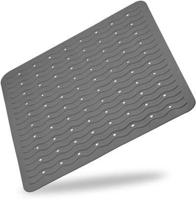 Dailygoods- Douchemat Antislip - Duurzaam - Hypoallergeen - Wasbaar - PVC-vrij - Made in Germany - Innovatief ontwerp met zuignappen - Badmat