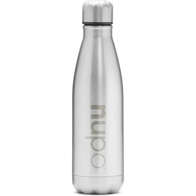 Nupo Stainless Steel Water Bottle Silver 500 ml