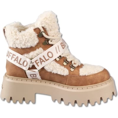 Buffalo ASPEN COM MID Dames Laars - beige/bruin - EU37