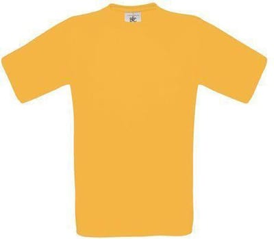 B&C Exact 150 Kids T-shirt Apricot Maat 12/14 (onbedrukt - 5 stuks)