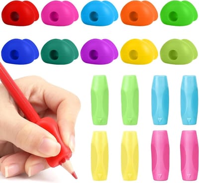 Ergonomische Potloodhandgrepen voor Kinderen - 18 Stuks voor Verbetering van Houding en Schrijfcomfort