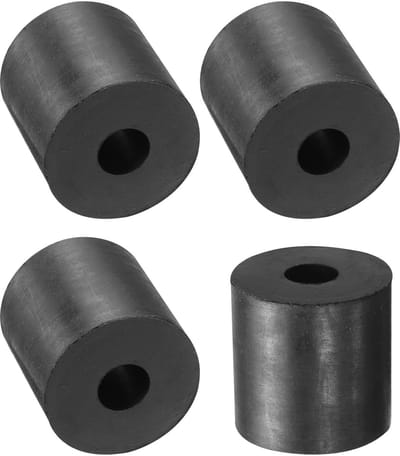 Dailygoods- Afstandhouders 30 mm OD - Rubber Spacer Set - Anti-vibratie Pads - Dempingspads - Isolatieringen - Schokabsorptie