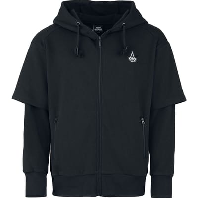 Assassin's Creed - Gaming Vest met capuchon - Black Flag Resynced - S tot XXL - voor Mannen - zwart