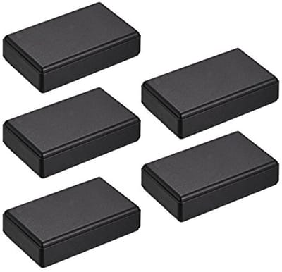 6 Stuks Elektronische DIY Aansluitdozen - Kunststof Behuizing 50x28x15mm