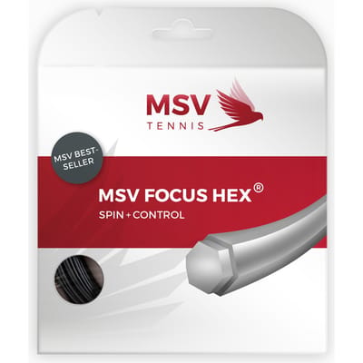 MSV Focus-HEX Set Snaren 12m-Zwart