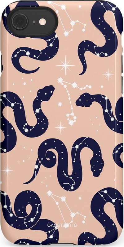 Casetastic Hoesje Geschikt voor Apple iPhone 7/8/SE - Stijlvolle Beschermende Duo-layer Case - Astro slang