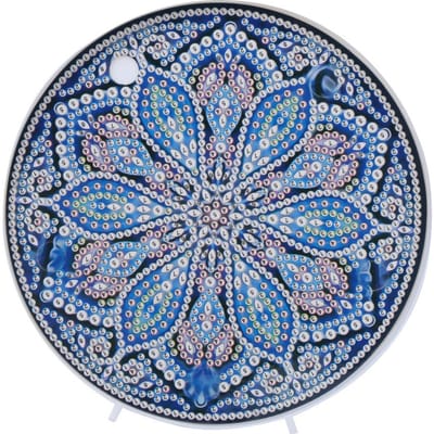 DIY Diamantschilderij Nachtlampje Speciaal Gevormd Mandala Diamantschilderij HuisdecoratieZXD031 gray