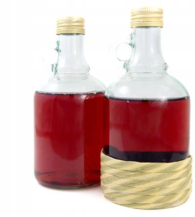 Bimberek - Fles - 0,5L - Glas - Geschikt voor Wijn en Likeuren