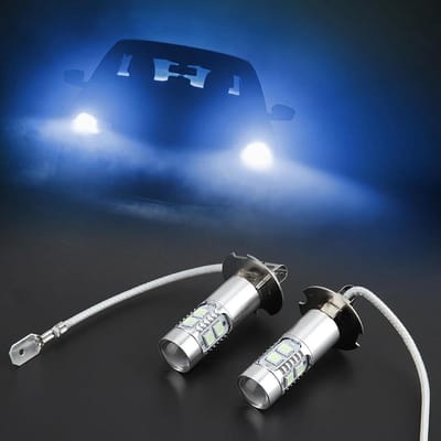 H3 LED Koplamp Lampen 2 Stuks Dagrijlicht Lamp 100W 1200LM 8000K Auto LED Koplamp Lampen Kit Mistlamp