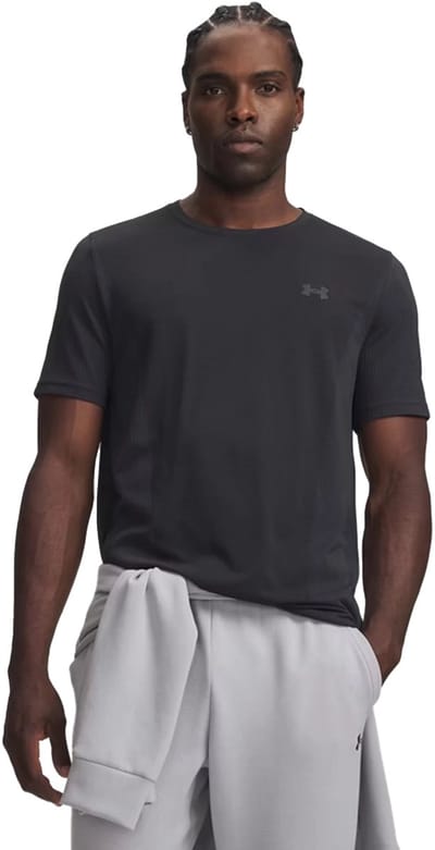 Under Armour Vanish Seamless T-shirt Met Korte Mouwen Grijs L Man