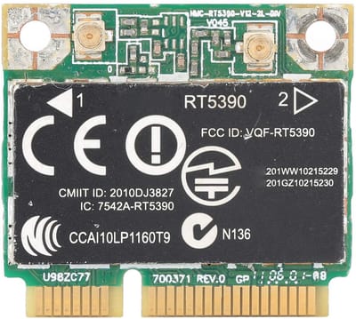 Draadloze netwerkkaart WiFi-adapter RT5390 halve mini PCI-E Wlan-netwerkkaart voor laptopcomputer - Snelle draadloze verbinding .